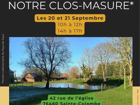 Ouverture du Clos Masure "Les Herbes Vertes"