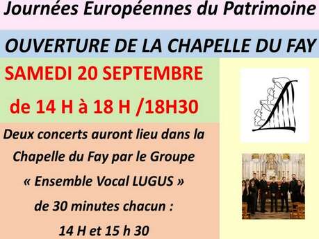 Ouverture de la Chapelle du Fay