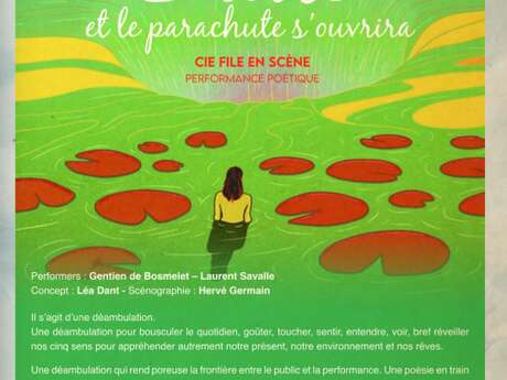 Performance poétique : Saute et le parachute s'ouvrira