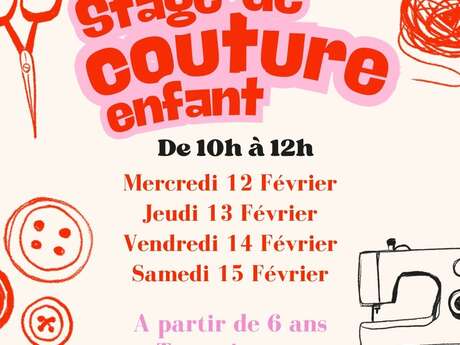 Stage de couture enfant