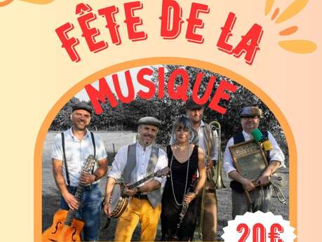 Fête de la musique au panier de la Pommeraye
