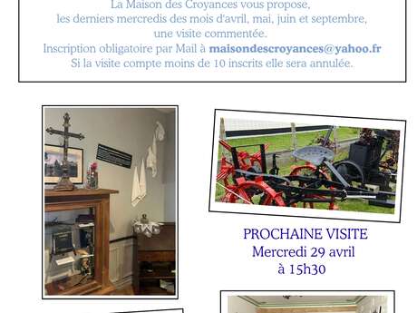 Visite guidée de la Maison des Croyances