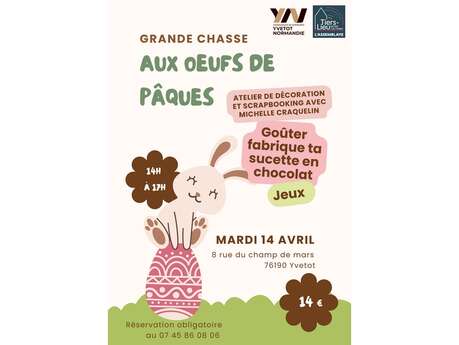 Grande chasse aux œufs de Pâques