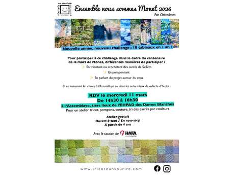 Challenge - Ensemble nous sommes Monet 2026