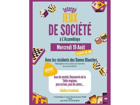 Après-midi jeux de société