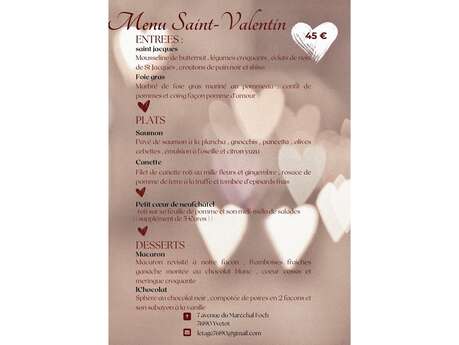 Soirée – Saint-Valentin à L’Etage