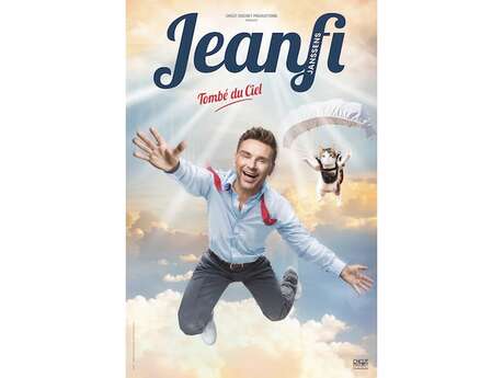 Spectacle de Jeanfi Janssens – Tombé du ciel Spectacle de Jeanfi Janssens – Tombé du ciel