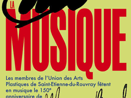 Exposition Union des arts plastiques – La Musique