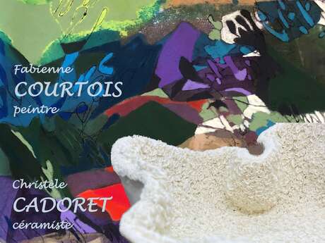 Exposition à Médiscie - Fabienne Courtois et Christèle Cadoret