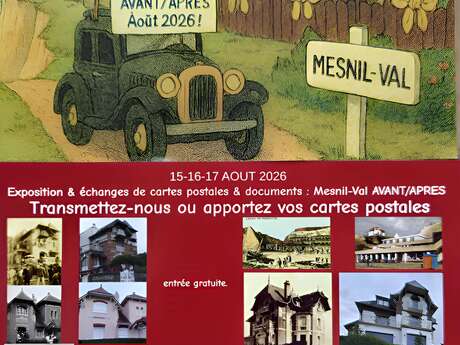 Exposition de cartes postales