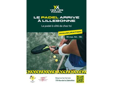 Le padel arrive à Lillebonne