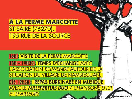 Soirée de soutien au Burkina Faso