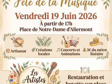 Marché nocturne des artisans aliermontais