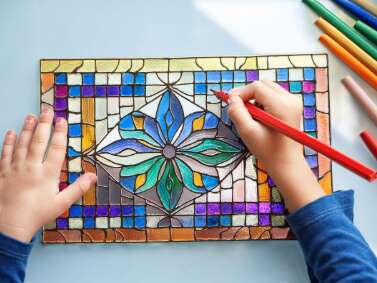 Jeux Vacances - Vitrail