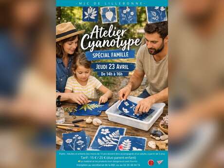 Atelier cyanotype (spécial famille)