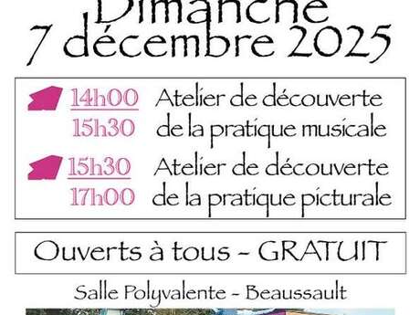 L'Art d'Ici - ateliers découverte musique et peinture