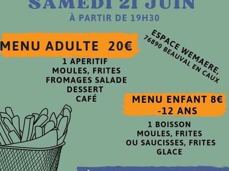 Soirée moules frites