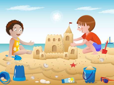 Jeux de plage pour enfants