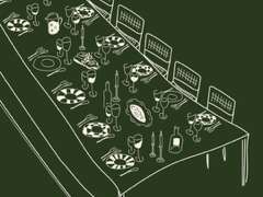 La Table Singulière (repas dans les champs de lin)