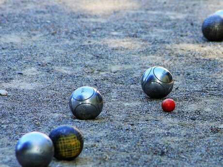 Concours de pétanque à Saint-Martin-au-Bosc