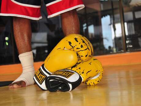 Compétition de boxe Française