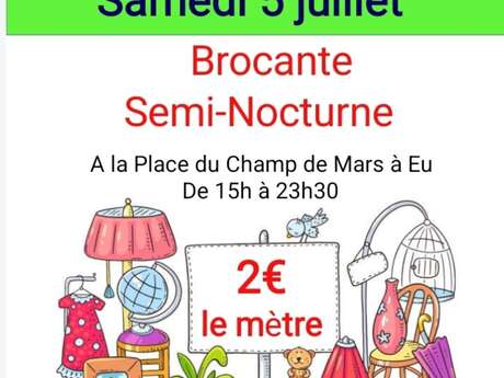 Brocante semi-nocturne
