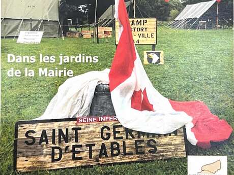 Reconstitution d'un camp militaire