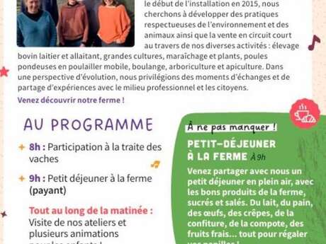 "Vachement Dépaysant" à la Ferme des Champs de Bray