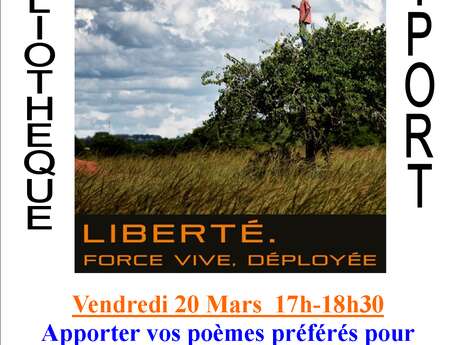 Printemps des Poètes à Yport