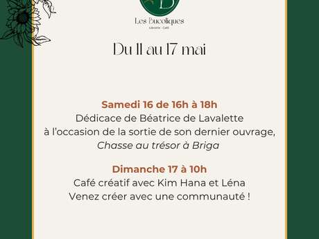 Dédicace de Béatrice de Lavalette