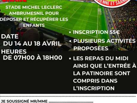 Stage de Pâques "Football"