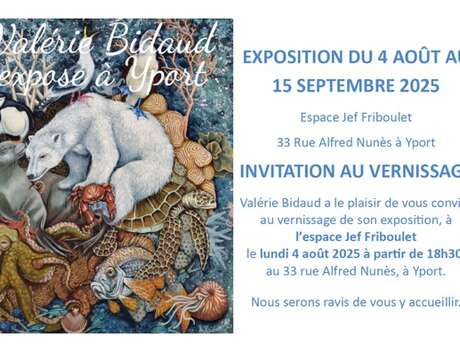 EXPOSITION Valérie Bidaud