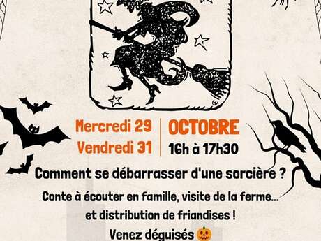Halloween à la ferme des Écoles Halloween à la ferme des Écoles
