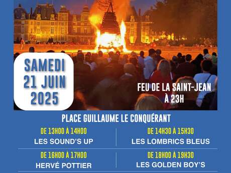 Fête de la musique et feu de la Saint Jean