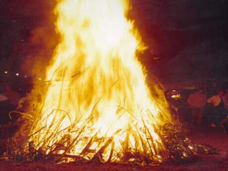 Feu de la St Jean à Aumale
