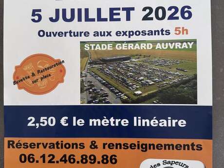Foire à tout des sapeurs pompiers