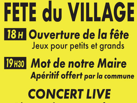 Fête du village et de la musique
