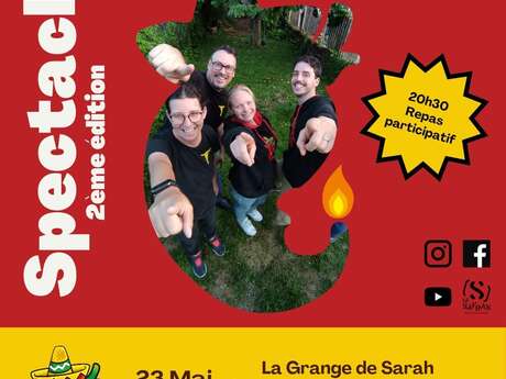 Spectacle du Théâtre d'improvisation Les Tapas d'Amiens