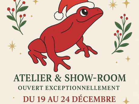 L’Atelier de Noël de la Grenouille Rouge ouvre ses portes