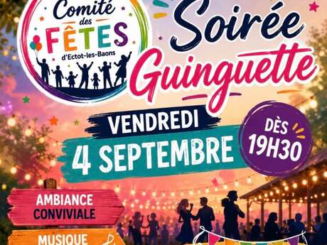 Soirée Guinguette à Ectot les Baons vendredi 04 septembre