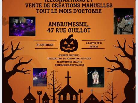 L'élevage hanté d'halloween