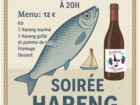 Soirée Harengs et beaujolais Soirée Harengs et beaujolais
