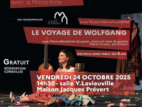 [Spectacle jeune public] Le Voyage de Wolfgang