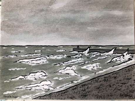 [Exposition] Aquarelles, encres, acryliques et dessins