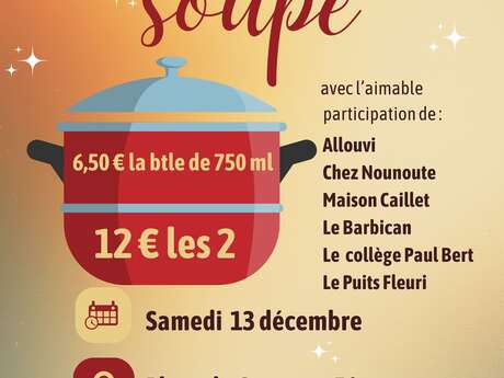 Vente de soupe