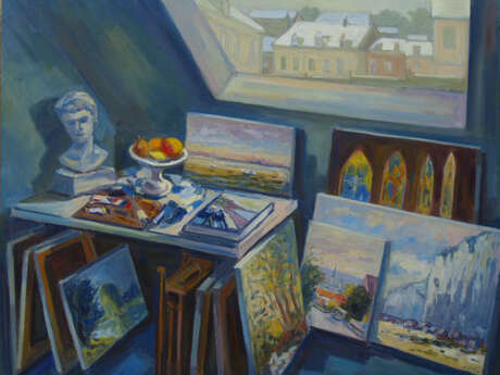 Exposition temporaire de peintures de Lucien Cowley