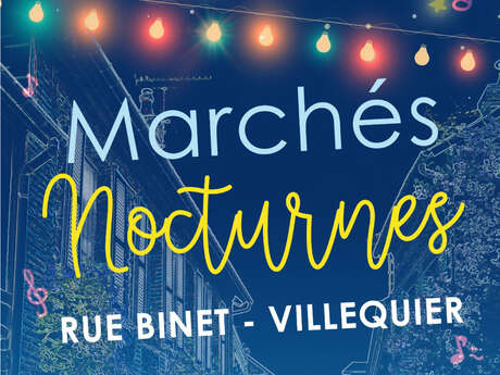 Marché nocturne de Villequier