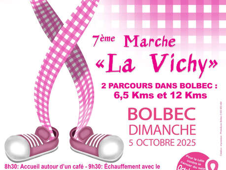 Marche rose La Vichy