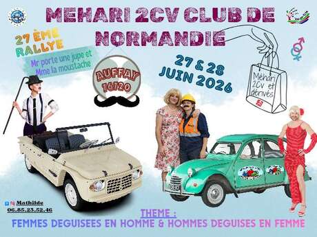 Mehari 2cv Club de Normandie