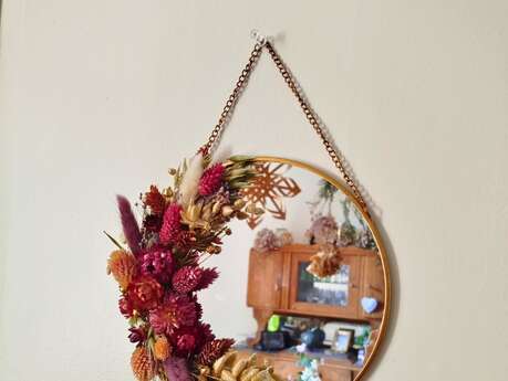 Atelier petit miroir rond